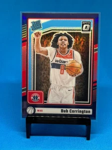 2024-25 Donruss Optic Bub Carrington #273 RC Viola Shock Washington Wizards - Foto 1 di 2