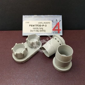 P&W TF30-P-3 nozzle long for F-111B 151970 2pcs CAT4 R48095 skala1/48 - Foto 1 di 2