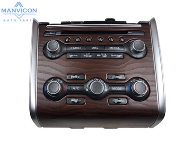Nissan Pathfinder 2017-2018 calefacción de aire acondicionado radio climática reproductor de CD placa frontal OEM Foto 1 de 4