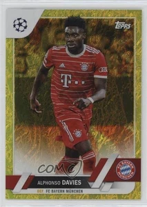 Topps Edición Jade 2022 Competiciones de Clubes UEFA Amarillo/50 Alphonso Davies #162 - Imagen 1 de 3