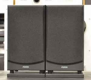 Fostex Bookshelf Speakers FE103E & BK105WB2 (pair) Used - Foto 1 di 10