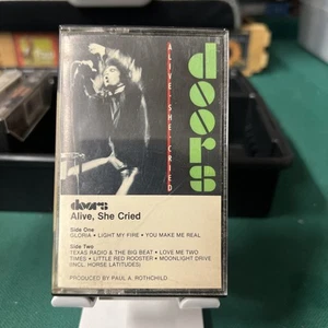 The Doors Alive, She Cried 1983 Live Cassette Jim Morrison Light My Fire TESTED* - Picture 1 of 6