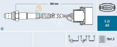 Sonda lambda 75015 FAE per OPEL VECTRA C GTS SIGNUM Hatchback VECTRA C Familiare - Immagine 1 di 4