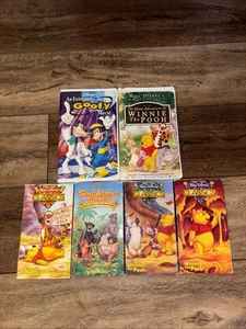Winnie The Pooh VHS Lot - Picture 1 of 4