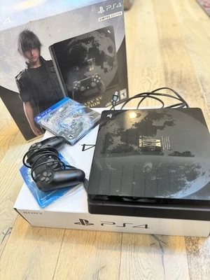 Sony PlayStation 4 Slim - Final Fantasy XV Luna Edition 1 TB Home Console- Black - Image 1 of 3