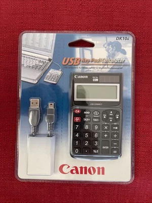 Canon DK10i USB Key Pad/Calculator Combo Accessory for PCs & Laptops NEW - Image 1 of 3