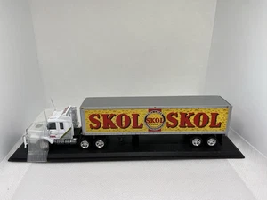 Matchbox-collectible-skol lager scania Tractor Trailer -7 1/2 inches 1/100- - Picture 1 of 6
