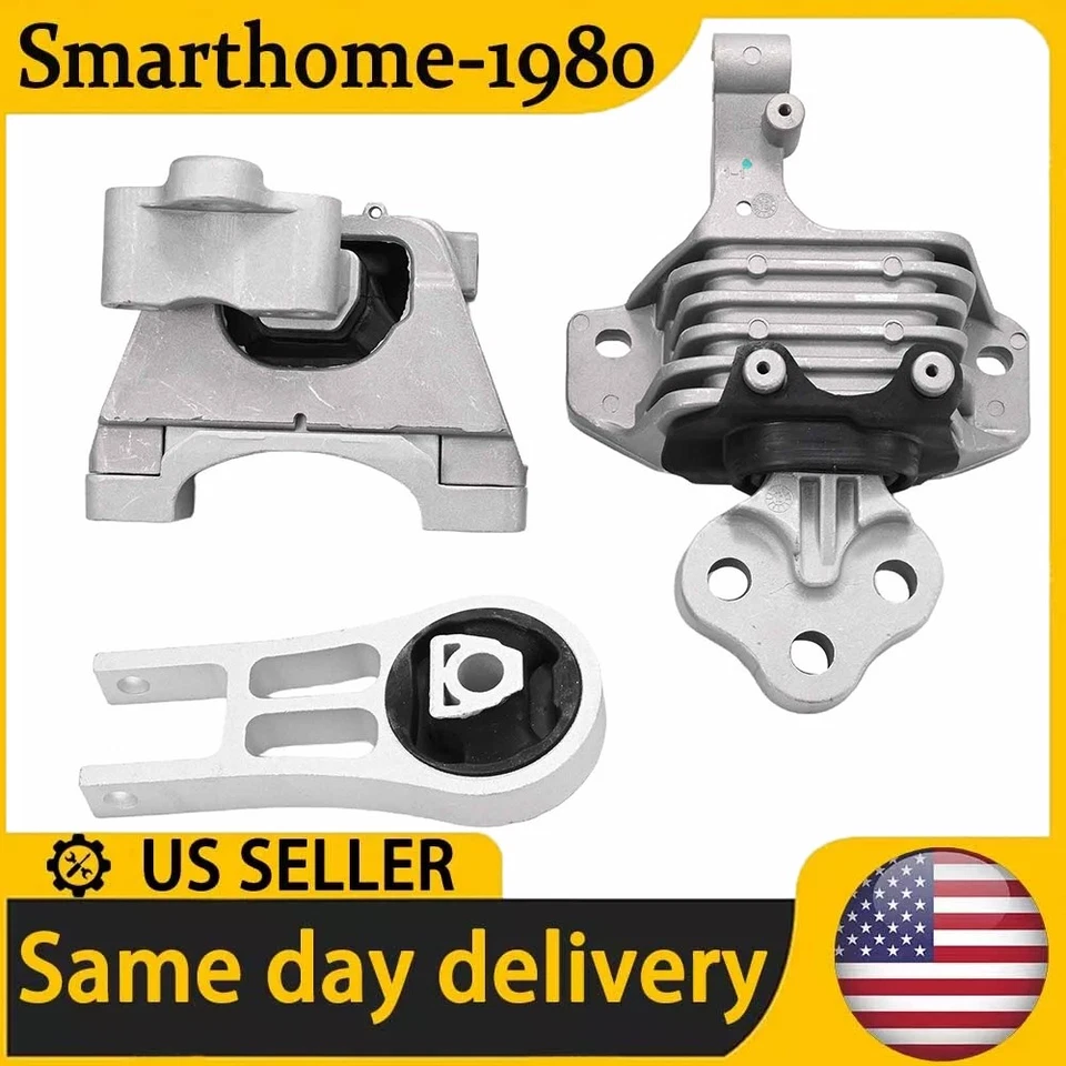 Nuevo montaje de motor y transmisión 3 piezas para Jeep Cherokee 2014-2019 3,2 L L4 Foto 1 de 4