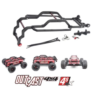 JAULA RODANTE CON CARCASA DE NYLON ARA402330 PARA CAMIÓN 1/10 ARRMA OUTCAST 4S 4X4 ARA4410 - Imagen 1 de 8