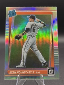 Ryan Mountcastle Holo Rated Rookie #59 Donruss Optic 2021 MLB Baltimore (RC) - Picture 1 of 4
