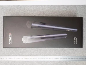 Synco-Mic-D2 Kondensator-Mikrofon Schrotflinte Mikrofon mit Box, Zubehör getestet gebraucht Japan - Bild 1 von 3