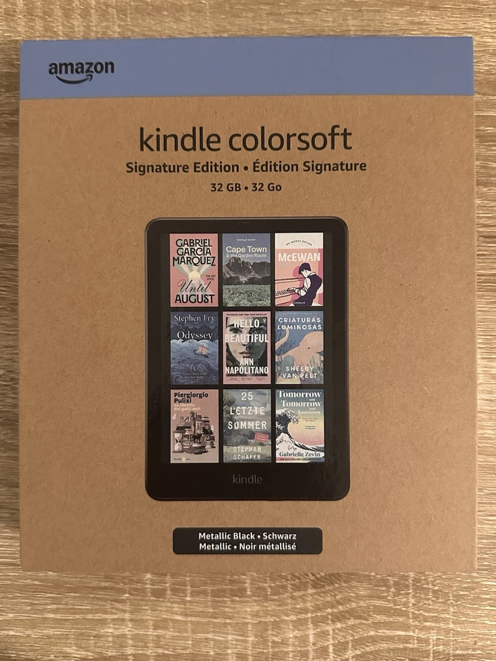 Kindle Coloursoft Signature Edition E-Reader 32GB, 7" Screen - Image 1 of 4