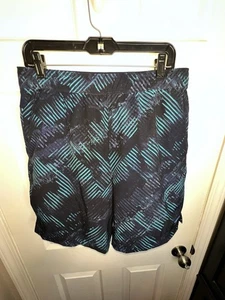 Pantalones Cortos de Natación Speedo Para Hombre Tecnología Mediana Voleibol Forrados M Negro Azul 8” NUEVO SIN ETIQUETAS - Imagen 1 de 11