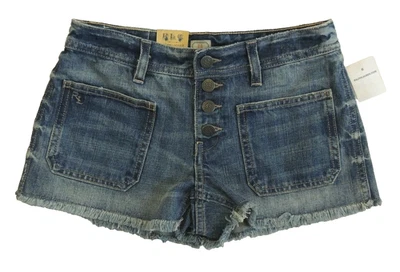 Girl's Ralph Lauren RL Kids Distressed Cut-Off Denim Jeans Summer Mini Shorts 14 - Image 1 of 4