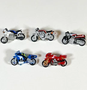 Micro Machines Motorcycle Lot of 5 – Harley, BMW, Ducati, Race Bikes Galoob - Picture 1 of 18