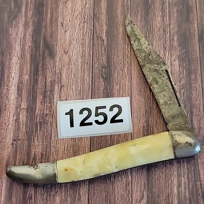 Hammer Brand Texas Toothpick Folding Pocket Knife Made In USA Relic Parts Repair - Image 1 of 3