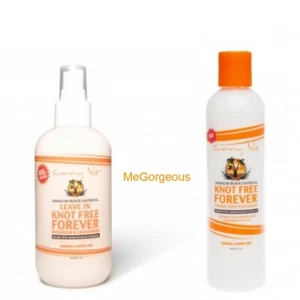 Sunny Isle Jamaican Black Castor Oil Knot Free Forever 8 oz - Picture 1 of 3