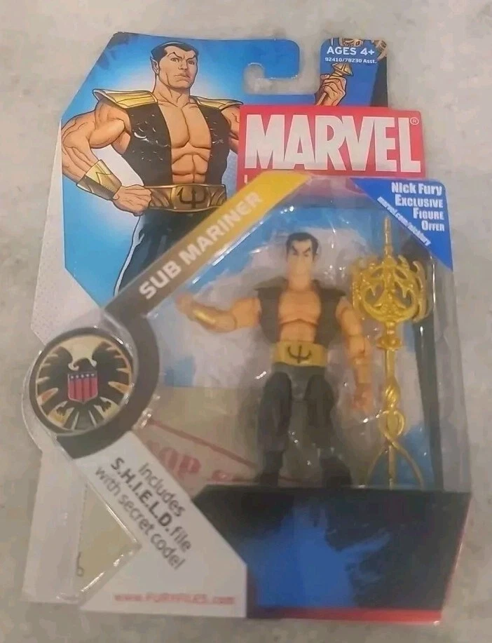 Namor The Sub Mariner Marvel Universe Series 1 Action Figure #034 Hasbro FF