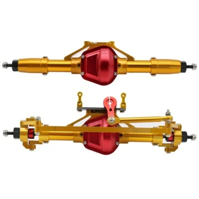CNC Aluminum Alloy Front & Rear Axle for 1/10 RC Crawler Car Axial SCX10 Upgrade - Image 1 of 4