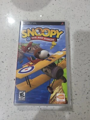 Snoopy vs. The Red Baron (Sony PSP, 2006) sealed never open mind condition 😉  - Image 1 of 4