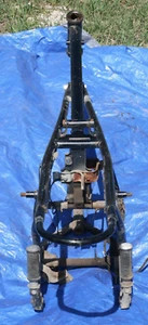 1969 Bridgestone BS DT 175 BS175 TA1 Dual Twin OEM FRAME - Picture 1 of 6