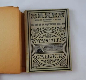 Historia De La Arquitectura Cristiana; Architecture; Quality Packaging - Bild 1 von 1