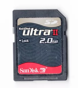 SanDisk Ultra II 2GB SD Camera Memory Card - Picture 1 of 1