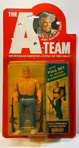 1983 FIGURA DE GALOOB THE A-TEAM JOHN ""HANNIBAL"" SMITH EN PAQUETE GEORGE PEPPARD" - Imagen 1 de 4