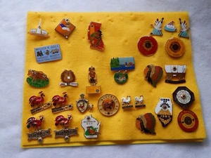 Large Variety of Vintage Lion Club Pins - Picture 1 of 3