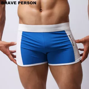 BRAVE PERSON Men Beachwear Shorts Men Sportwear Swimwear Beach Board Shorts S-L - Picture 1 of 16