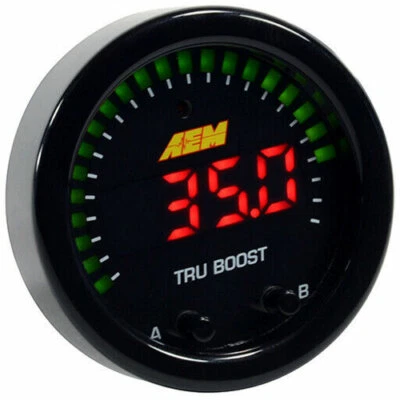 AEM TRU-BOOST 30-0352 Gauge-Type Electronic Turbo Boost Controller - Image 1 of 4