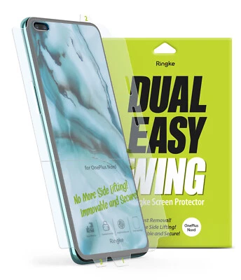 For OnePlus Nord Screen Protector | Ringke [Dual Easy Wing] Film (2 Pack) - Image 1 of 4