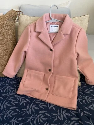 Old Navy Girls Pink Blazer  Size 5t NWT - Image 1 of 3