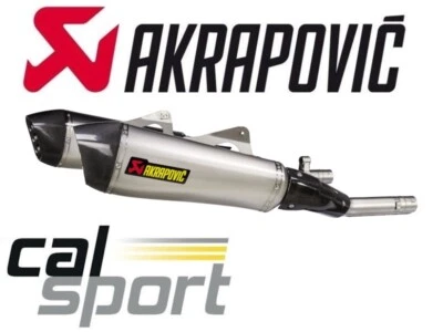 AKRAPOVIC BMW K1600 GTL 2023 CARRETERA TITANIO ESCAPE DESLIZABLE LATAS DE EXTREMO Foto 1 de 4