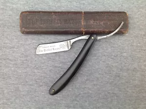 Depew's Perfect Razor Patent 1882 Straight Razor, Monkey Tail - Picture 1 of 11