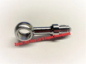 Goodridge 592-03CH Banjo Straight -3AN to 10mm Chromr Harley Davidson @SpeedTech - Picture 1 of 2