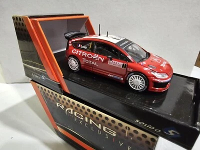 SOLIDO RACING 19002 Voiture 1/43 1:43 Citroen C4 WRC 2007 - Photo 1/2