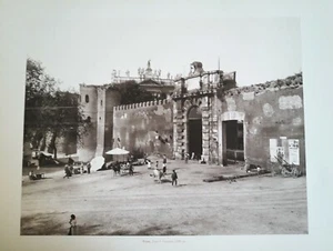 C'era una volta Roma Alinari Poster Stampa Porta S. Giovanni 1890 - Picture 1 of 1