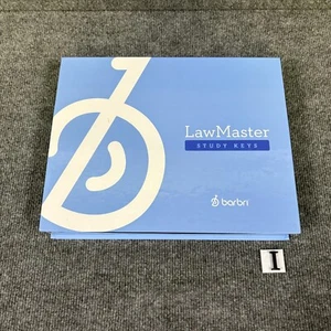 Barbri Law Master Study Keys Bar Prep 2017 Law Master Lernkarten komplett sehr guter Zustand - Bild 1 von 11