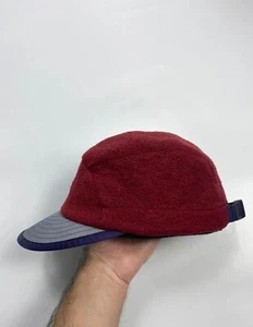 Patagonia 90er Jahre Vintage Entenbill Sherpa Pile Fleece Ohrklappe Paneelkappe Mütze RAR - Bild 1 von 11