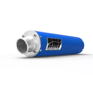 HMF Performance Yamaha Raptor 700 Blue Slip On Exhaust Muffler 2015+ - Picture 1 of 1