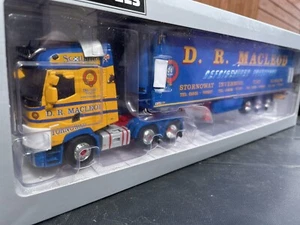 WSI RENAULT T HIGH 6X2-REEFER TRAILER-D.R.MACLEOD-LTD EDITION-1:50 - Picture 1 of 3