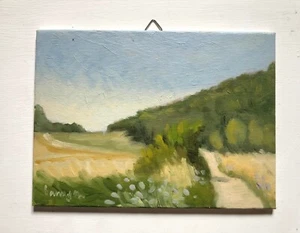 Italian Landscape Oil Painting by Caridad Barragan - Picture 1 of 5