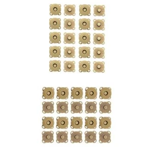 20 Sets Magnetic Button Clasp Snaps for Sewing Craft Purses Bags 14mm 18mm - Picture 1 of 9