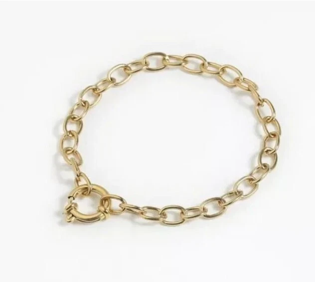 Damen Armband Edelstahl. Gold Farbe. Modern.  Kein Verfärben. Neu. Geschenk  - Bild 1 von 1