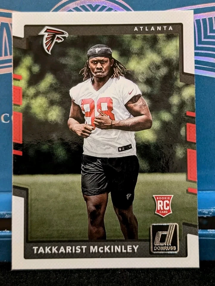 2017 Panini Donruss - Rookies #400 Takkarist McKinley (RC) - Image 1 of 4