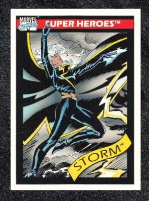 1990 Impel Marvel Universe Series 1 Trading Card Storm #24 - Image 1 of 2