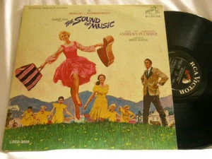 SOUND OF MUSIC Soundtrack JULIE ANDREWS Christopher Plummer RCA MONO LP + Booklet - Bild 1 von 5