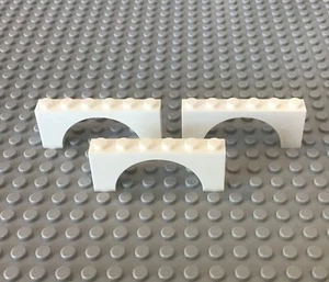 Lego weißer Bogen 1x6x2 Menge von drei - Bild 1 von 1