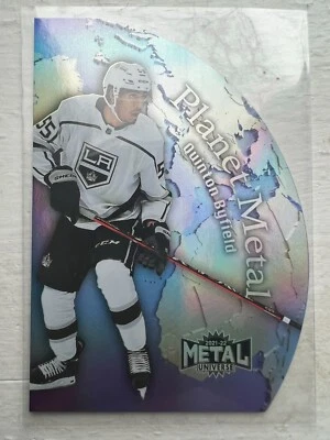 2021-22 Skybox Metal Universe Planet Die Cut Quinton Byfield Los Angeles Kings - Image 1 of 2